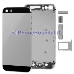 Retro Cover Grigio per iPhone 5S - 1