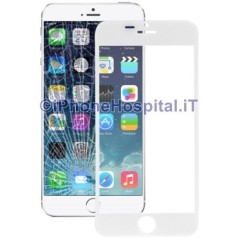 Vetro per Apple iPhone 6 color Bianco 4.7\" - 3