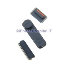 Apple Volume Mute et ON OFF pour iPhone 5S NOIR