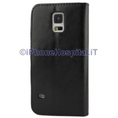 Galaxy S5 G900 Samsung Case with Credit Card Holder color Black