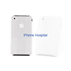 Cas de couleur Blanc perforé - 1