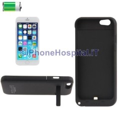 Housse de batterie externe 3200 mAh Power Bank Noir pour iPhone 6 4,7 ⁄" - 4
