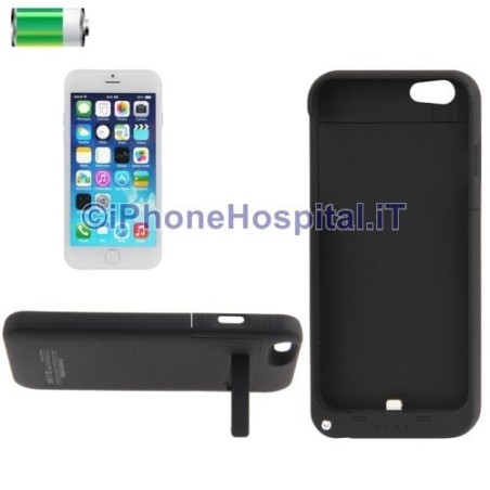 Housse de batterie externe 3200 mAh Power Bank Noir pour iPhone 6 4,7 ⁄" - 4