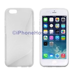 Coque protectrice TPU de couleur transparente pour iPhone 6 4.7 \" - 2