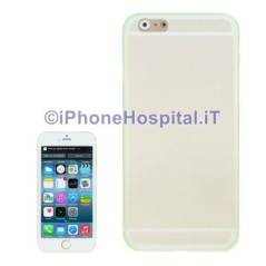 Coque de protection TPU verte transparente pour iPhone 6 4.7" - 2
