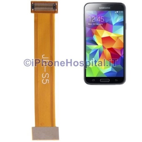 Cavo Flat estensione Touch Lcd Samsung Galaxy S5 i9600 G900F - 1