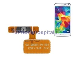 Samsung Botón de encendido plano para Galaxy S5 i9600 G900F OnOff - 1