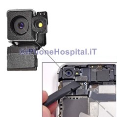 Appareil photo rétro pour iPhone 4S avec câble plat - 2