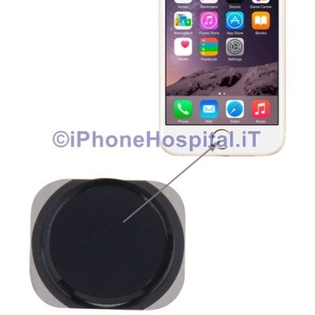 Tasto Home Nero iPhone 6/6S & 6Plus 6S Plus - 2