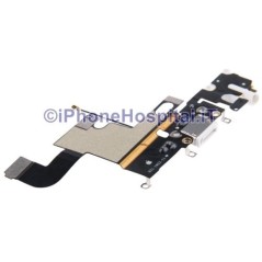 Conector de carga auriculares micrófono antena plana color blanco iPhone 6