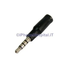 Jack de 3,5 mm estéreo para duplo 3.5mm Adaptador Conversor Estéreo de Auscultadores - 1