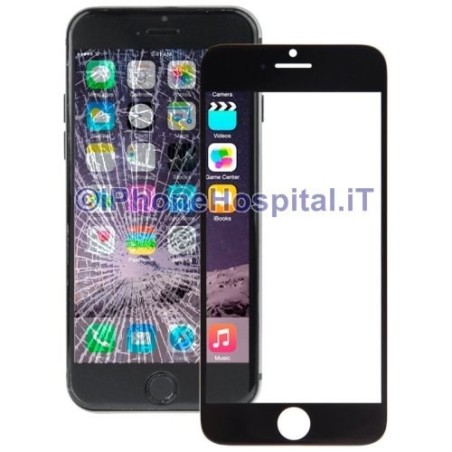Apple Verre pour iPhone 6 Plus couleur noir 5,5" A1524 - 3