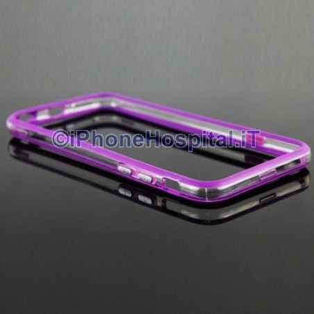 Apple Coque transparente violette pour iPhone 6 Plus et 6S Plus