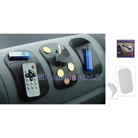 Anti-Slip Pad for Handheld Cell Phones Coins Ultra Tight Storage - 1