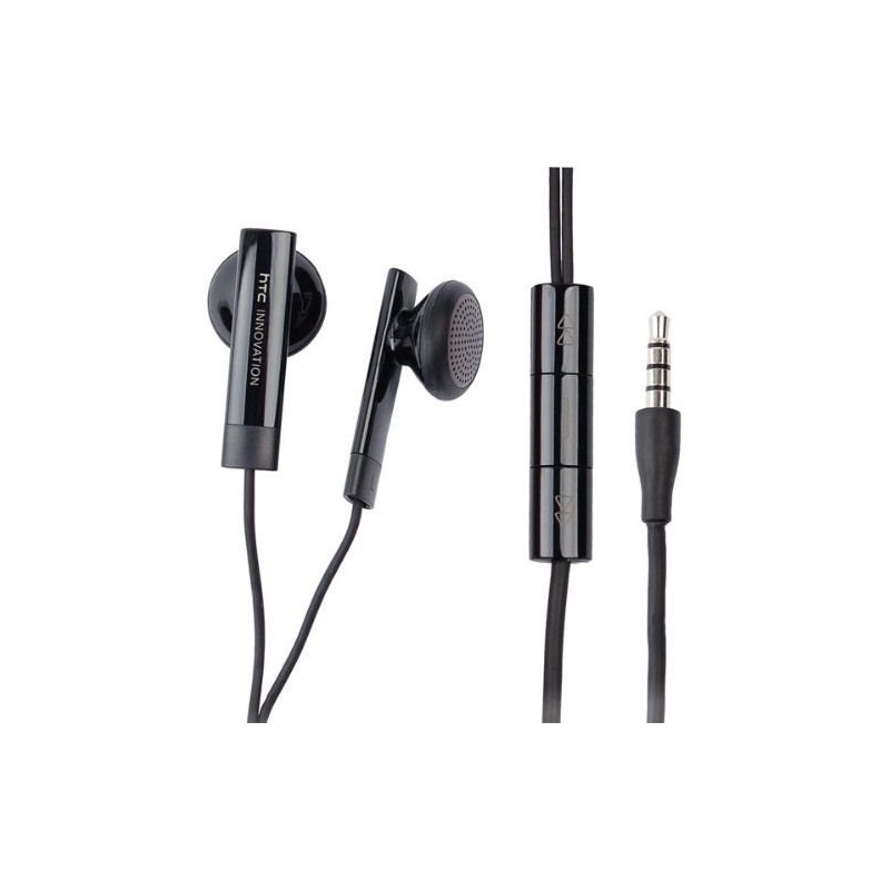 Casque d'écoute HTC RC E160 Noir - 1 Casque d'écoute HTC RC E160 Noir - 1