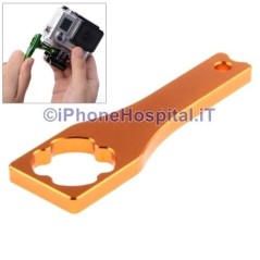 Metal Key Tool for GoPro Hero 3+ / 3 / 2 Gold Color - 1