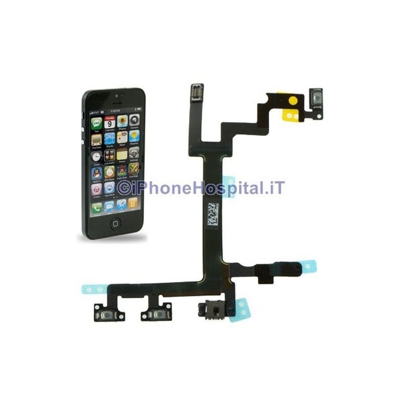 Câble flexible Volume Mute et Power on pour iPhone 5 - 2 Câble flexible Volume Mute et Power on pour iPhone 5 - 2