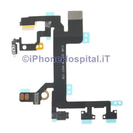 Apple Câble plat d'alimentation et de contrôle du volume pour iPhone 5S 821-1594-A - 3