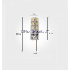 Bombilla LED 220V cob luz blanca cálida G4 - 4