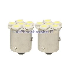 BA15S -1156 6 Bombilla LED blanca para frenos e intermitentes de coche