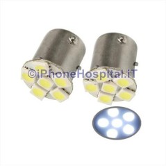 BA15S -1156 6 ampoules LED blanches pour freins et clignotants de voiture - 2