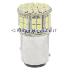 Bombilla BA15D 50 LED 3020 blanco 1157 para frenos e intermitentes de coche