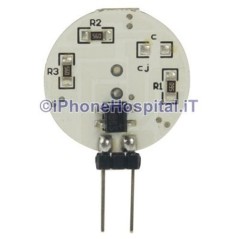 Bombilla LED G4 SMD 1,3W 100lm blanco natural (12v)