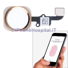 Botão Home - Cabo Flex para iPhone 6 e 6 Plus Montado Ouro (Gold) - 1