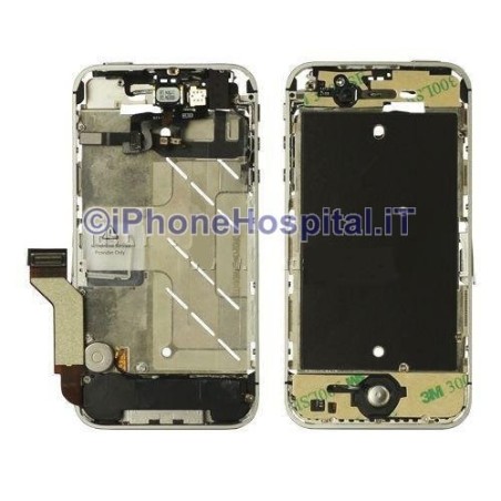 Ghiera Metallica - Scocca interna iPhone 4S Assemblata - 3