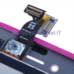 Touch + LCD para iPhone 4S Morado