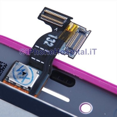 Touch + LCD para iPhone 4S Morado