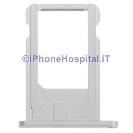 Soporte Nano Sim iPhone 6 y 6 Plus Color Plata