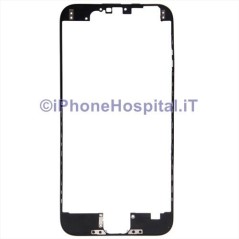 Soporte de cristal táctil borde negro iPhone 6 Plus - 1