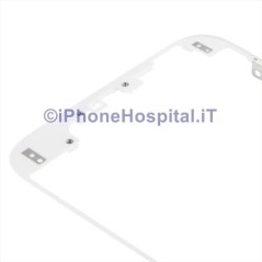 Soporte Cristal Táctil Borde Blanco iPhone 6 Plus