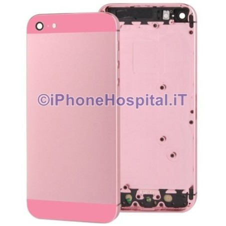 Capa traseira rosa para iPhone 5 A1428, A1429, A1442 - 1