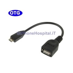 Samsung Nokia Blackberry Asus Adaptador de cable micro USB OTG para HTC Google Nexus