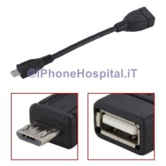 Samsung Nokia Blackberry Asus Adaptateur de câble Micro USB OTG pour HTC Google Nexus - 2