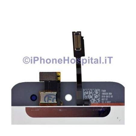 iPod Touch 4 generación Blanco Pantalla frontal de vidrio con LCD OEM