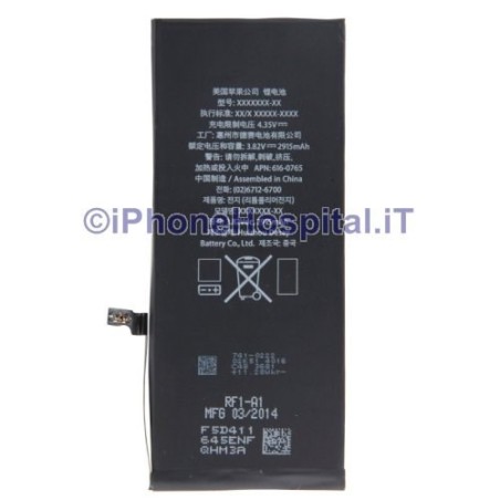 Battery Replacement Battery for Apple iPhone 6 Plus (A1524 - A1522 - A1593)