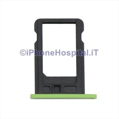 Porta SIM para Apple iPhone 5C Verde - 1