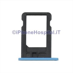 Porta Sim per Apple iPhone 5C Azzurro  - 1