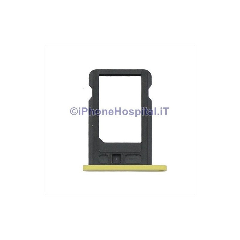 Porta Sim para iPhone 5C Amarelo - 1 Porta Sim para iPhone 5C Amarelo - 1