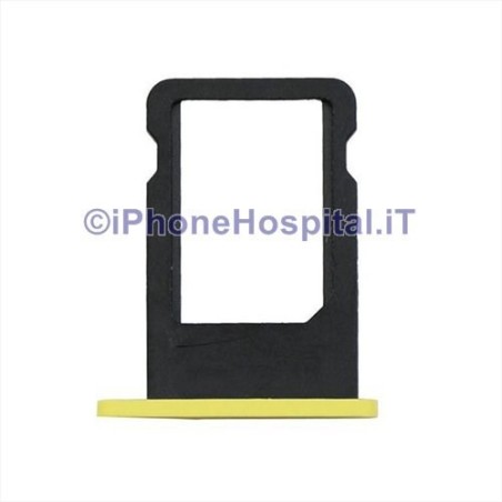 Sim Card Tray for Apple iPhone 5C Yellow