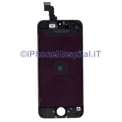 Verre pour écran tactile Lcd pour iPhone 5C Noir Grade A
