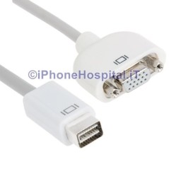 Cable adaptador Mini DVI-VGA para Mac Imac MacBook - 1