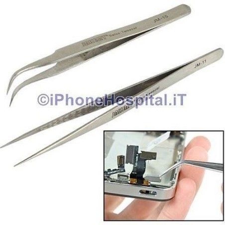 Conjunto de 2 pinças antieletrostáticas de alta precisão - 3