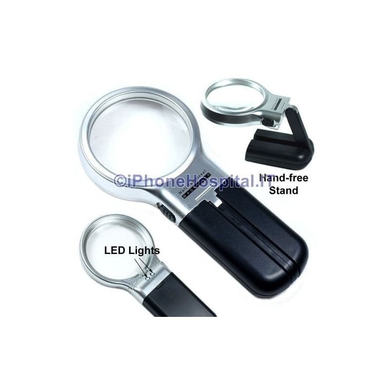 Lente d'Ingrandimento 3 in 1 Led - 2 Lente d'Ingrandimento 3 in 1 Led - 2