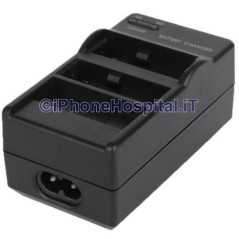 Cargador doble de batería para casa y coche para GOPRO HERO 4 - AHDBT- 401