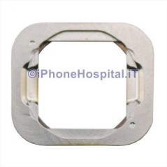 Apple Anneau argenté pour le bouton Home de l'iPhone 5S