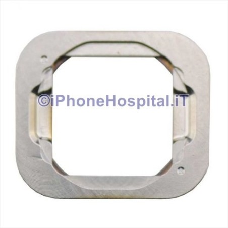 Apple Anillo plateado para el botón Inicio del iPhone 5S